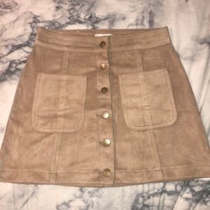 Altar’d State Soft Tan Skirt